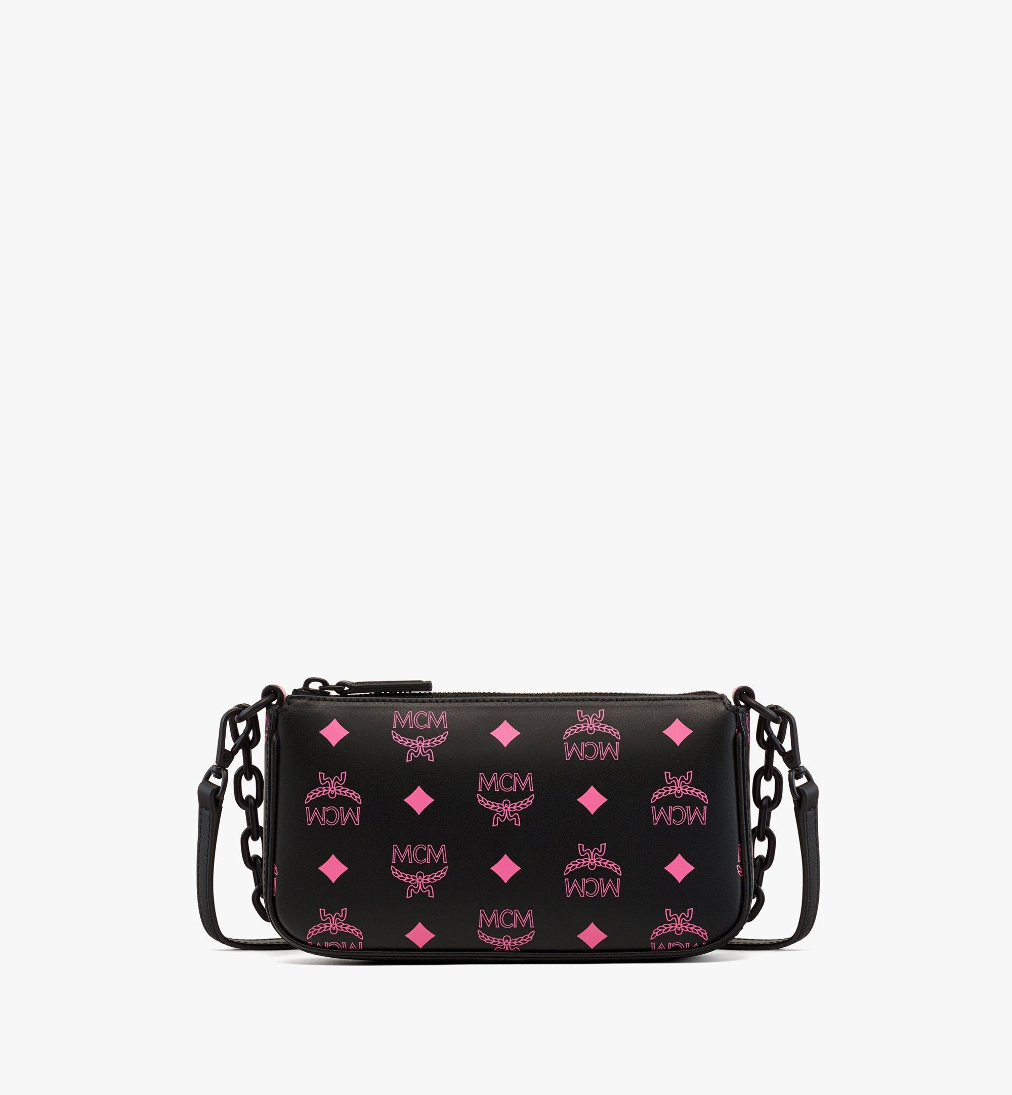 Sac à bandoulière et chaîne en cuir Color Splash Logo 1